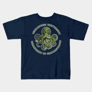 Cthulhu Tee- Cryptozoology Dept. Kids T-Shirt